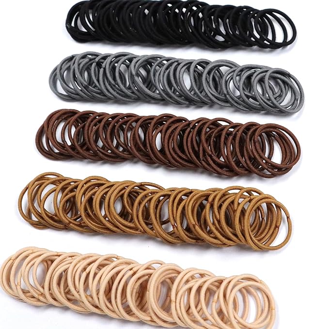 200PCS Small Hair Ties,No Crease Baby Hair Ties