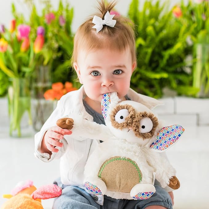 & Toddler Plush Soft Bean Bag Toy with Full Color