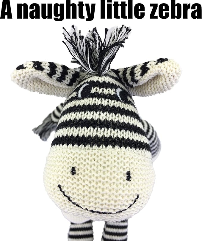 Ice King Bear Zebra Stuffed Animal Soft Plush Toy 10