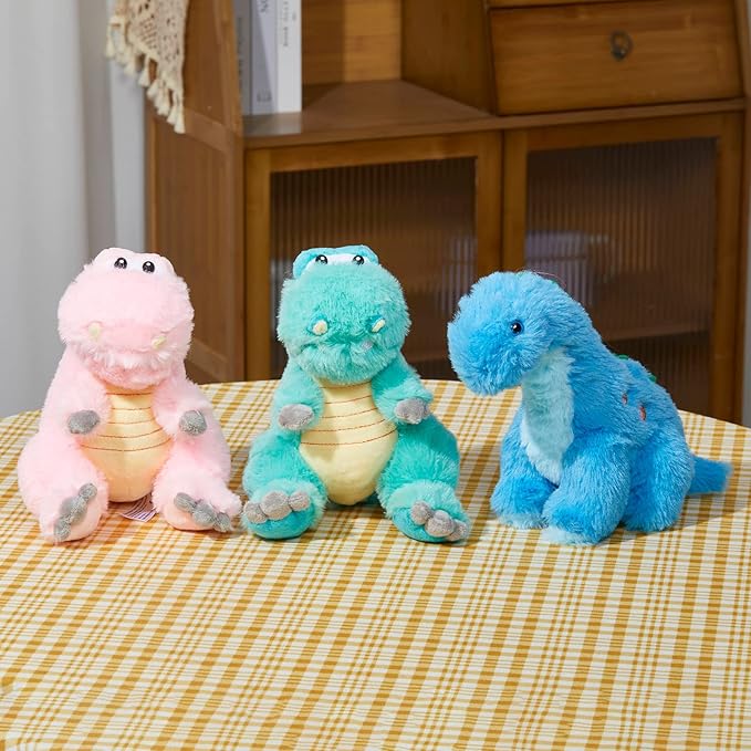 Houwsbaby 8'' T-Rex Dinosaur Stuffed Animal Soft Plush Toy Gift