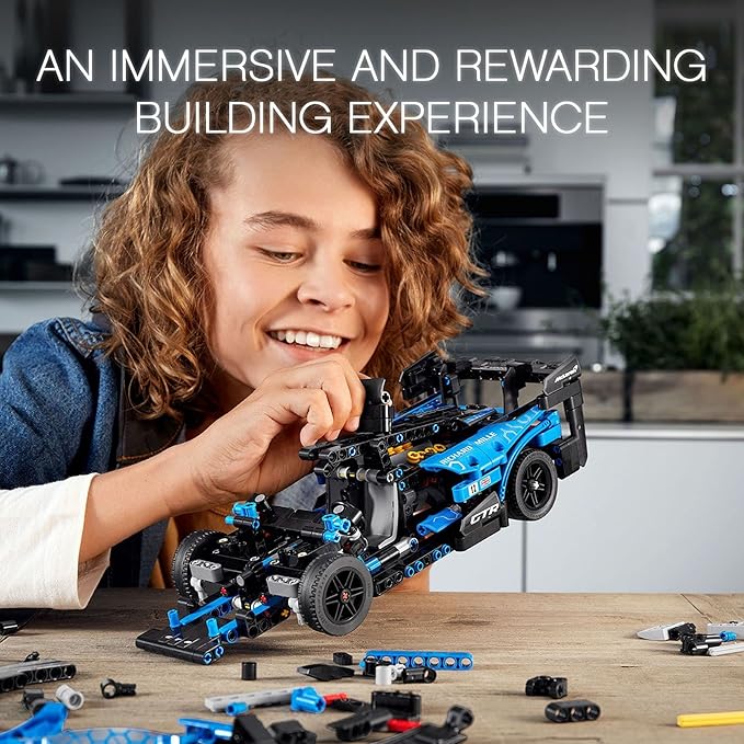 LEGO Technic McLaren Senna GTR 42123 Racing Sports Collectable Model Car Building Kit, Car Construction Toy