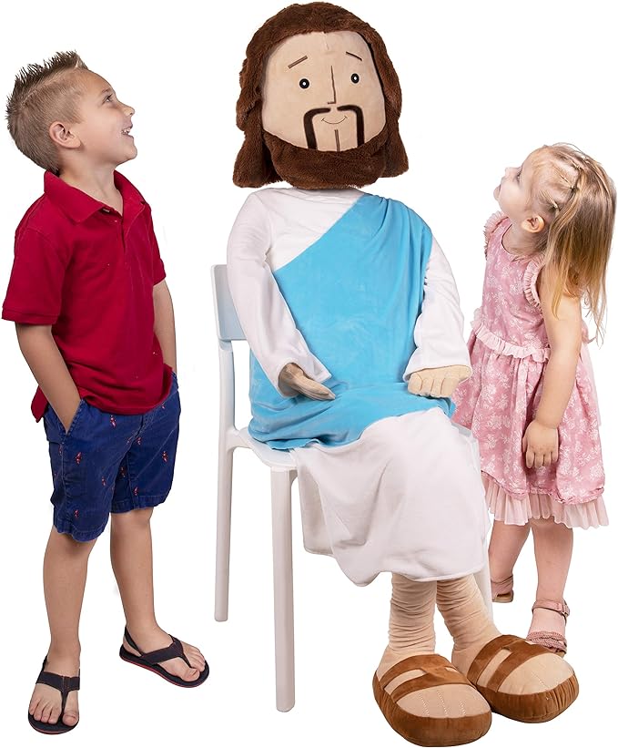 Giant 6 Foot Plush Jesus Doll; Great for Christmas, Easter