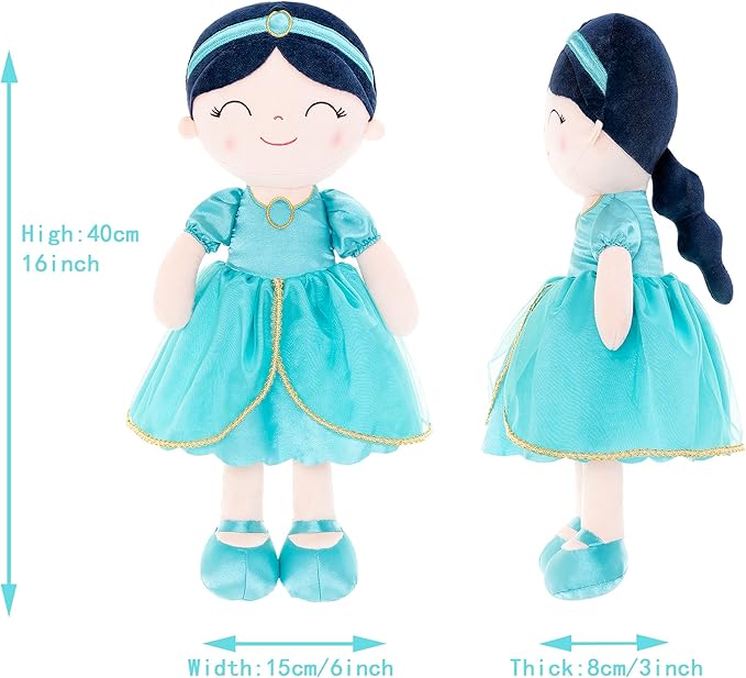 Gloveleya Dolls Princess Girls Toy First Baby Girl Gifts Soft 16"