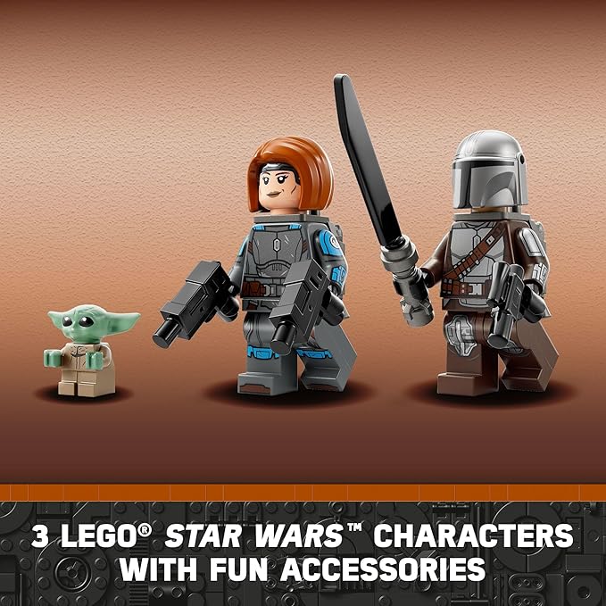 LEGO Star Wars Spider Tank 75361, Building Toy Mech from The Mandalorian Season 3 9+