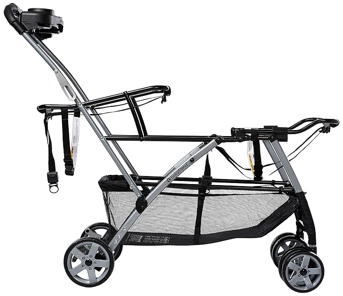 Baby Trend Universal Double Snap-N-Go Stroller Frame & Secure Snap Tech 35 Infant Car Seat, Lavender Ice