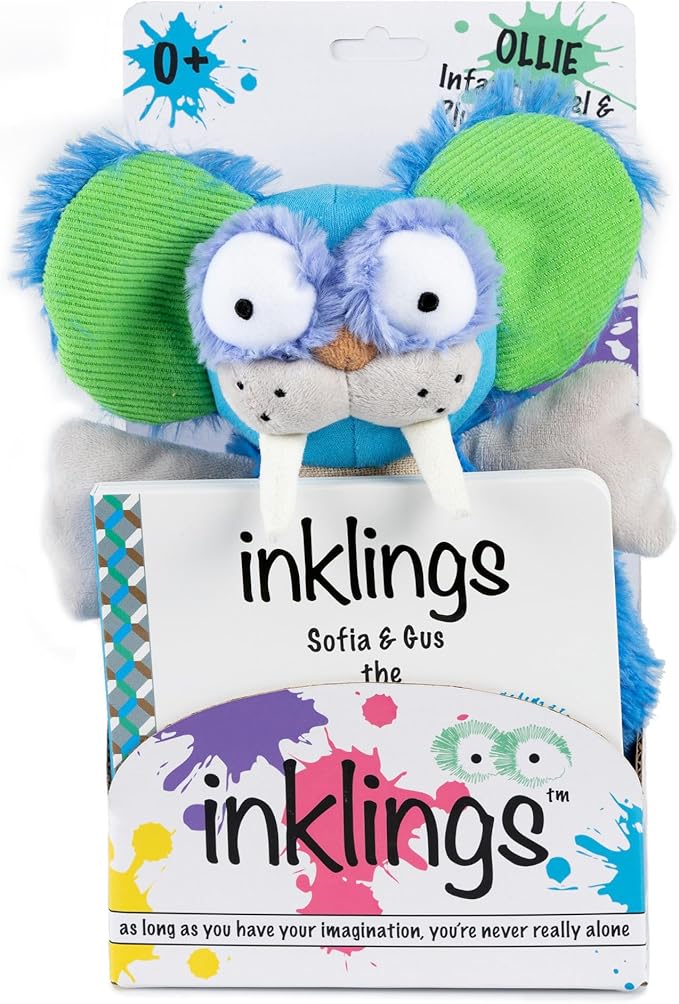 & Toddler Plush Soft Bean Bag Toy with Full Color