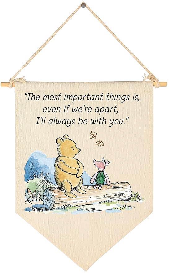 Winie Nursery Flag the Pooh,Nursery Wall Decor