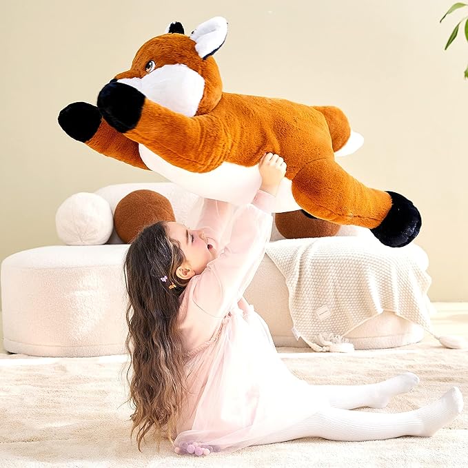 IKASA Giant Fox Stuffed Animal Plush Toy, 30" Large Fox
