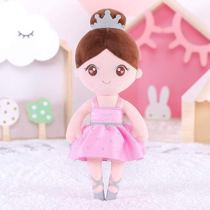Gloveleya Baby Girl Gifts Dolls Soft Plush Toy Ballet Girl 13"…