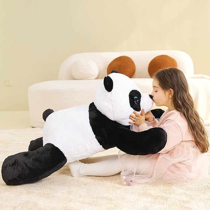 IKASA Giant Panda Stuffed Animal Plush Toy,30" Large Cute Jumbo Soft Toys