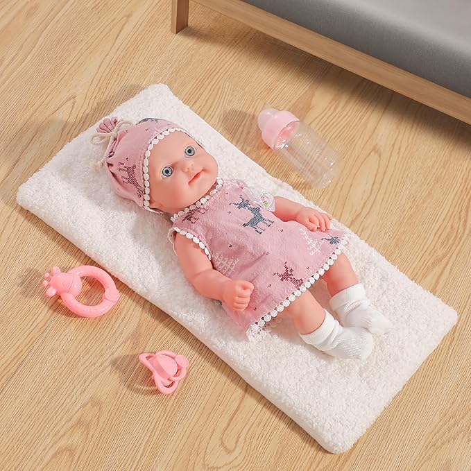 12in Baby Doll Toys for 2 + Year Old Girl
