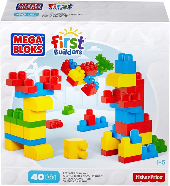 Mega Bloks Let's Start Building 40 pieces