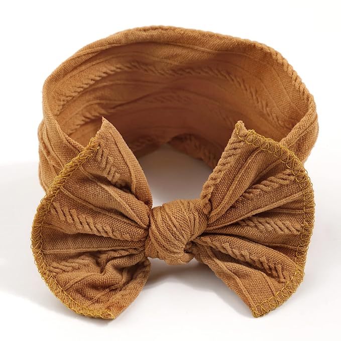 C횋LLOT Super Stretchy Soft Knot Headbands with Hair Bows Head