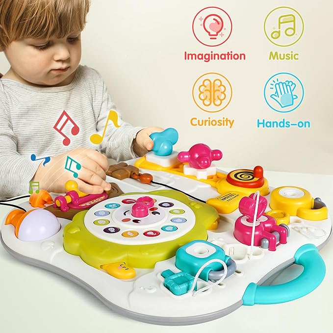 iPlay, iLearn Toddler Busy Board Toys 1 Year 12 18 2 3 4 Yr