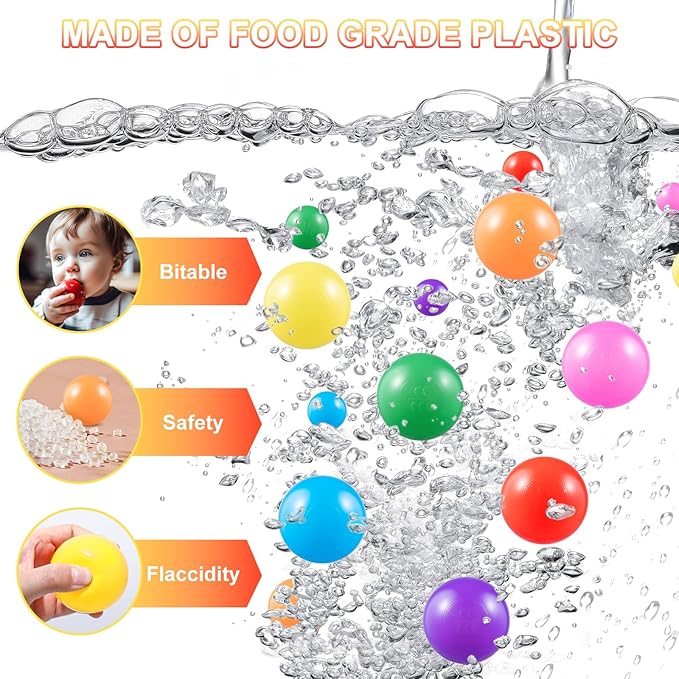Ball Pit Balls Clear Ball Pit Balls - Crush Proof