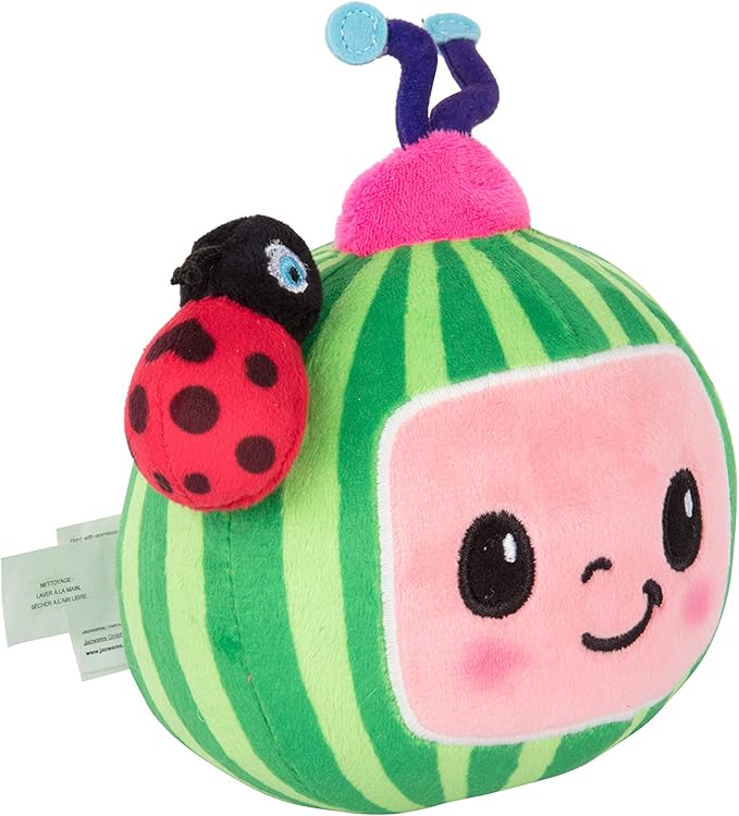 CoComelon 8-Inch JJ & Melon Plush 2-Pack - Officially Licensed Soft & Squishy Stuffed Animal Doll Toys 1-3 - 3