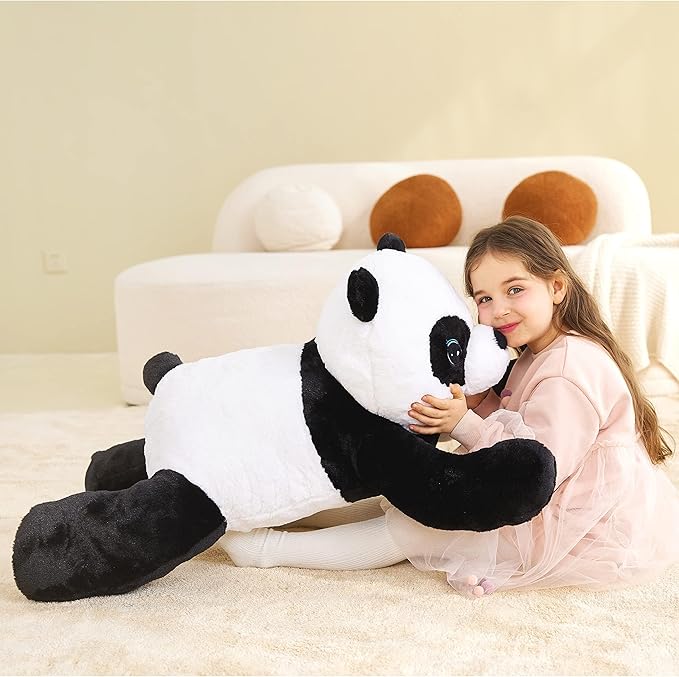 IKASA Giant Panda Stuffed Animal Plush Toy,30" Large Cute Jumbo Soft Toys
