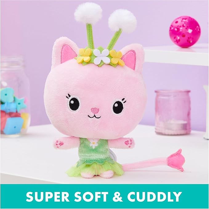Gabby’s Dollhouse, 7-inch Kitty Fairy Purr-ific Plush Toy 3 and