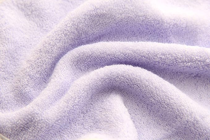 HIPHOP PANDA Baby Washcloths, Rayon Made from Bamboo - 2 Layer Ultra Soft Absorbent Newborn Bath Face Towel 6 Pack