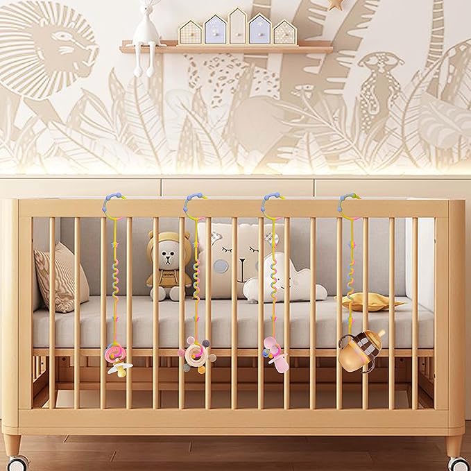 Toy Straps for Baby,RTMOK Silicone Setpacifier Clip