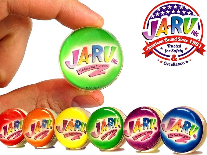 JA-RU Pocket Travel Magnetic Fishing Game (6 Toys) Classic Rotating 3205-6p