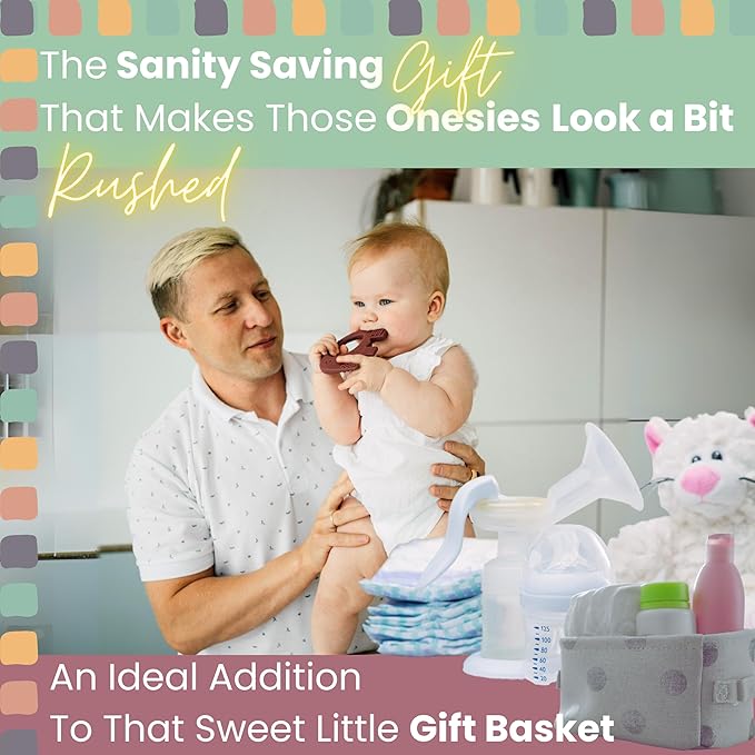 Teethers for Babies 6-12 Months - Baby Elefun 5x Pain Relief Toddler Teether. No More Ouch for Mom Anti Bite Trainer. Nurtures Grasping, Passing