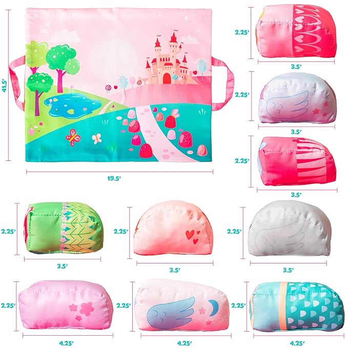 Hapinest Unicorn Carry Playmat Soft Toys Gifts for Baby Girls 1 Year