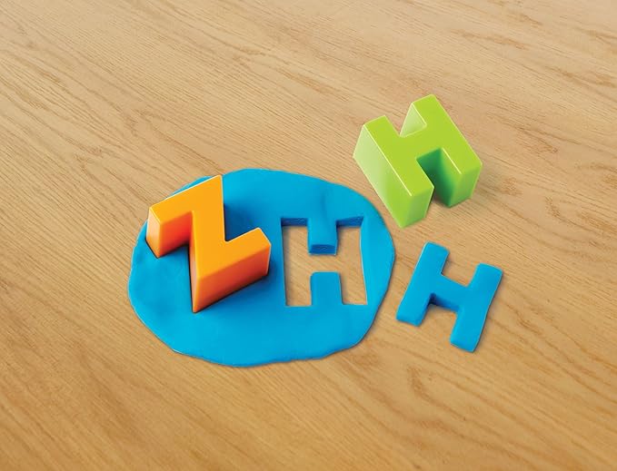 Learning Resources Letter Blocks, Fine Motor Toy 36 Pieces, 2+