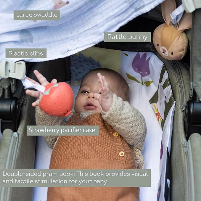 Outdoor developmental kit, 7 products Bamboo swaddle 0-6 Months
