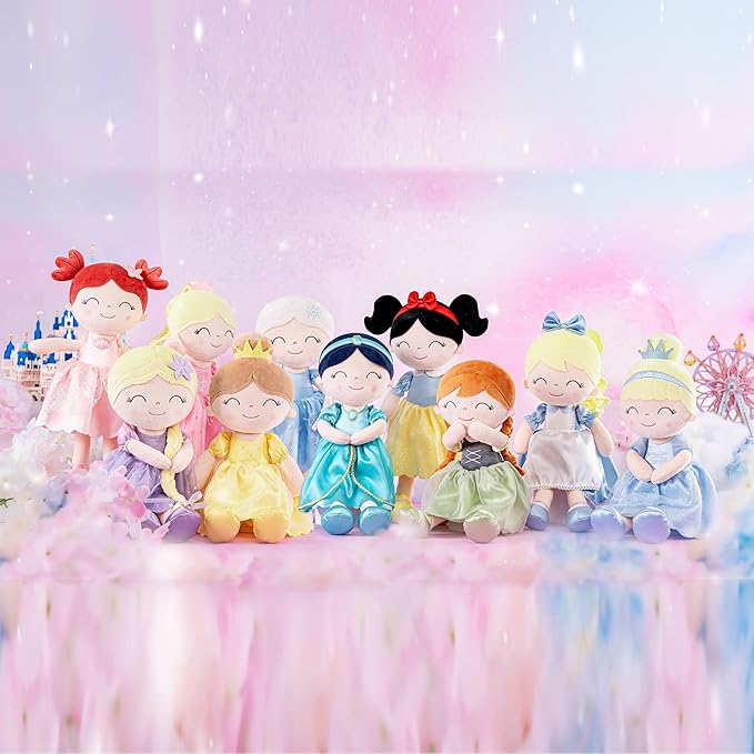 Gloveleya Dolls Princess Girls Toy First Baby Girl Gifts Soft 16"