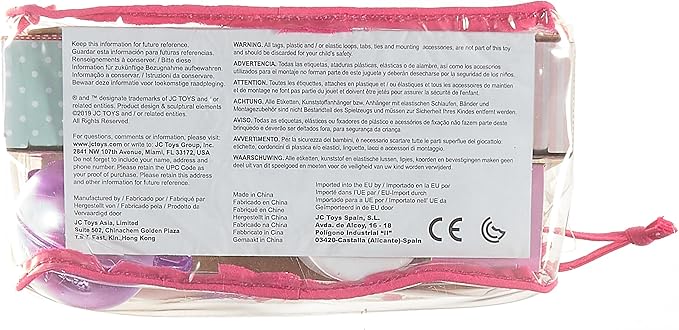 JC Toys Baby Doll Nursery 20 Piece Accessory Bag Berenguer Boutique! | Fitst Most Dolls 2+