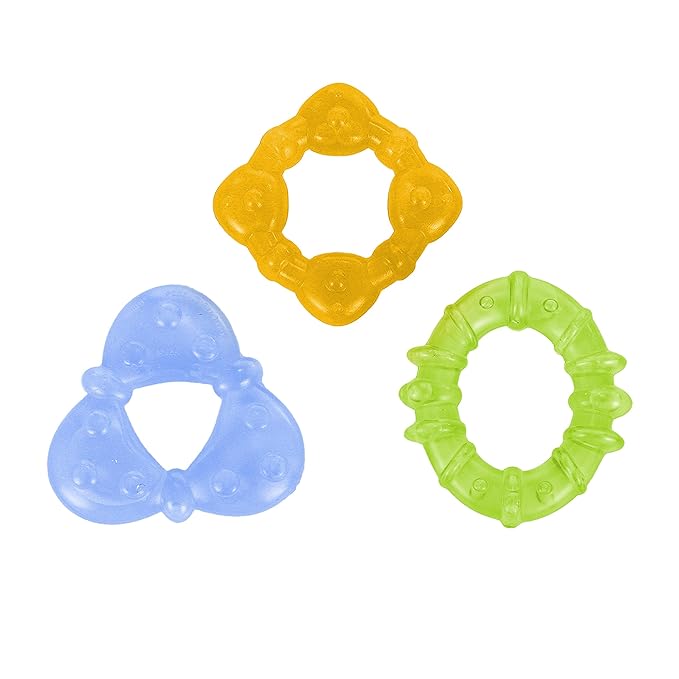 Bright Starts Teeth Relief 8pc Gift Set - BPA-Free Baby Teethers, Refrigerated Teething Toys 3 Months+