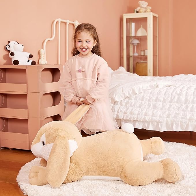 IKASA Giant Rabbit Stuffed Animal Plush Toy, 30" Large Bunny