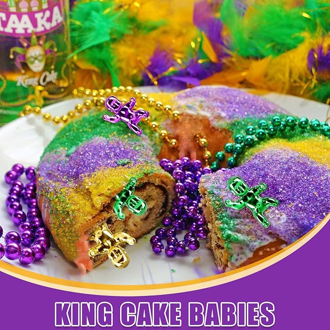 1.2inch Mini Metallic Tiny Babies, Colorful Tiny Baby Dolls King (48 pcs)