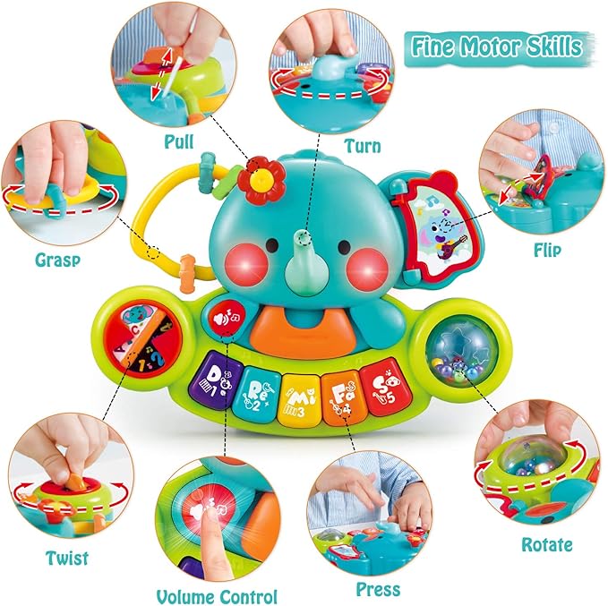 HISTOYE Baby Piano Toys for 1 Year Old Boy Girl 6 to 12 Months 6 9 12 18 24 Months 1 2