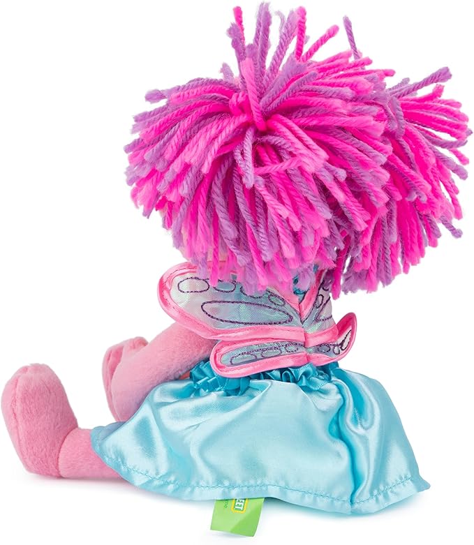GUND Sesame Street Official Abby Cadabby Muppet Plush, Premium Plush Toy for Ages 1 & Up, Pink/Blue, 11”