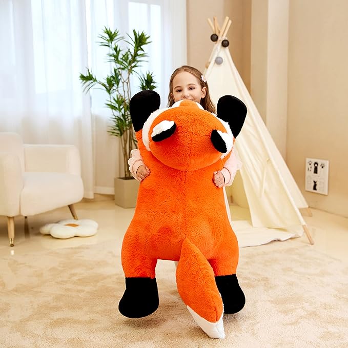 IKASA Giant Fox Stuffed Animal Plush Toy, 30" Large Fox