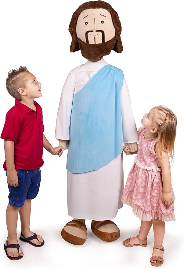 Giant 6 Foot Plush Jesus Doll; Great for Christmas, Easter