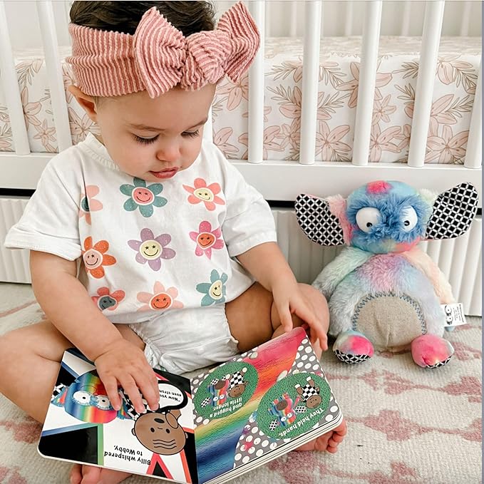 & Toddler Plush Soft Bean Bag Toy with Full Color