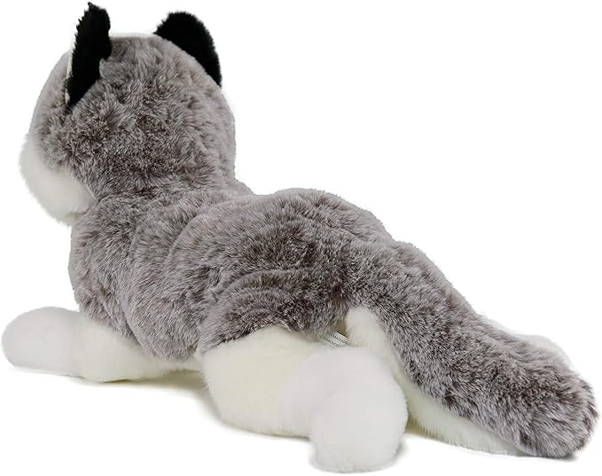 Ice King Bear Lifelike Siberian Husky Stuffed Animal - Plush Toy 13 Inches