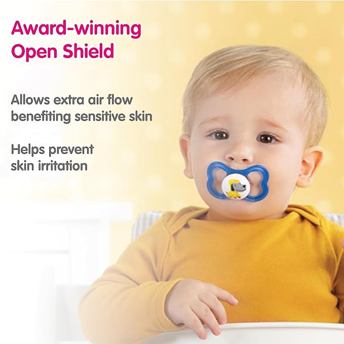 MAM Air Matte Pacifiers, for Sensitive Skin 16+ Months, 4 Count