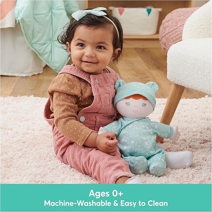 GUND Baby Sustainable Baby Doll, Plush Doll Made from Recycled Materials 12”
