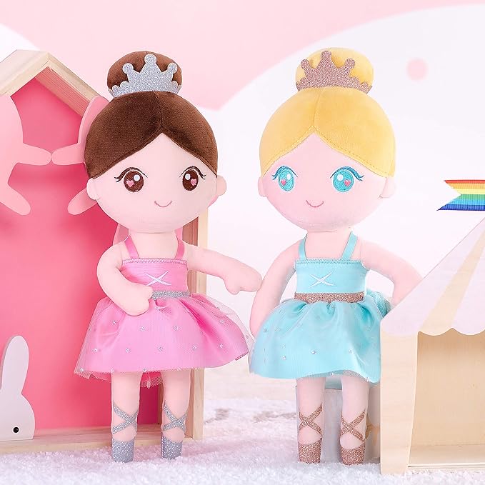 Gloveleya Baby Girl Gifts Dolls Soft Plush Toy Ballet Girl 13"…