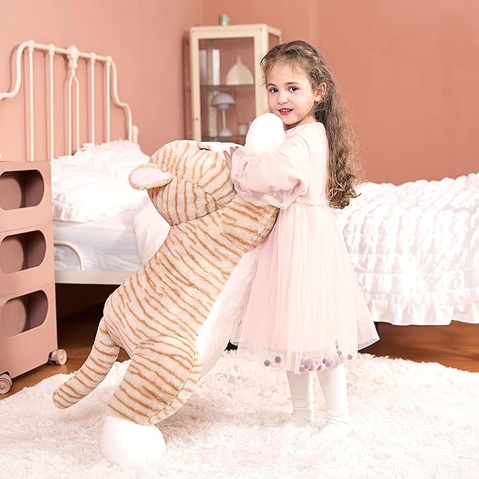 IKASA Large Cat Stuffed Animal Plush Toy,Giant Kitten Cute Jumbo Soft Toys (30 inches,