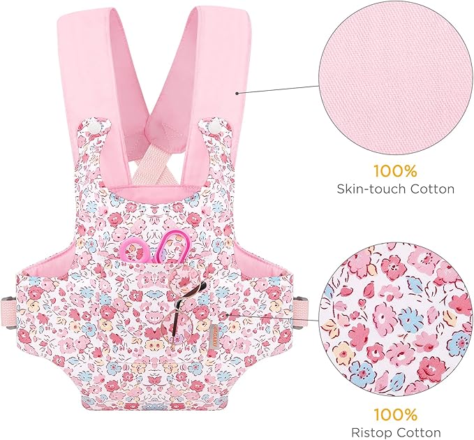 GAGAKU Baby Doll Carrier Stuffed Animal Carrier for Girls Doll 12 to 24 inch