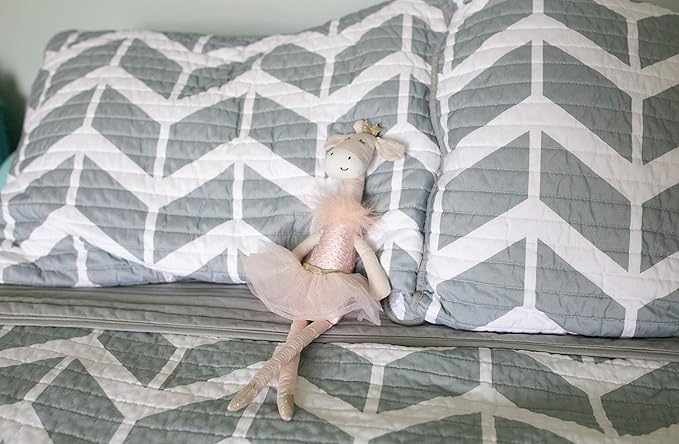 MON AMI Giraffe Ballerina Doll - 15", Plush Giraffe Stuffed Animal Doll