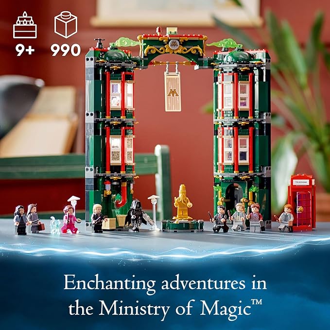 LEGO Harry Potter The Ministry of Magic 76403 Modular Model 12 Minifigures