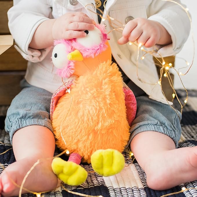 & Toddler Plush Soft Bean Bag Toy with Full Color