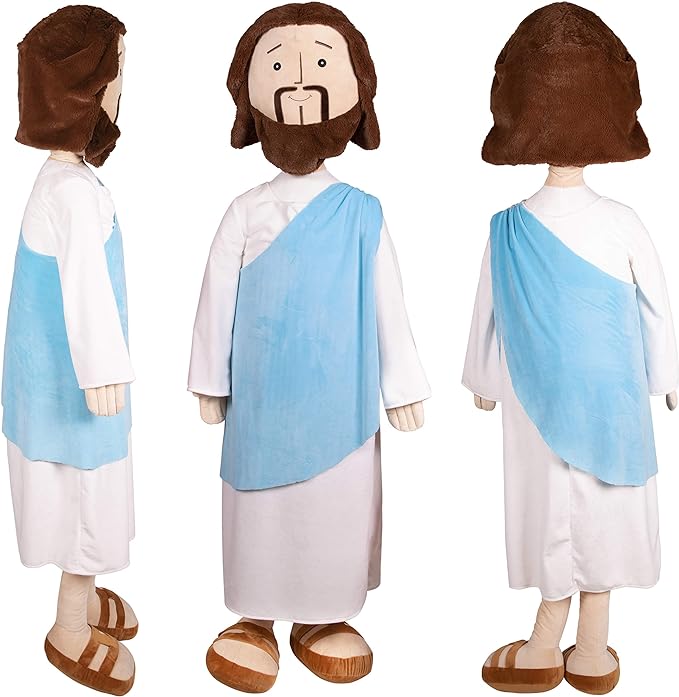 Giant 6 Foot Plush Jesus Doll; Great for Christmas, Easter
