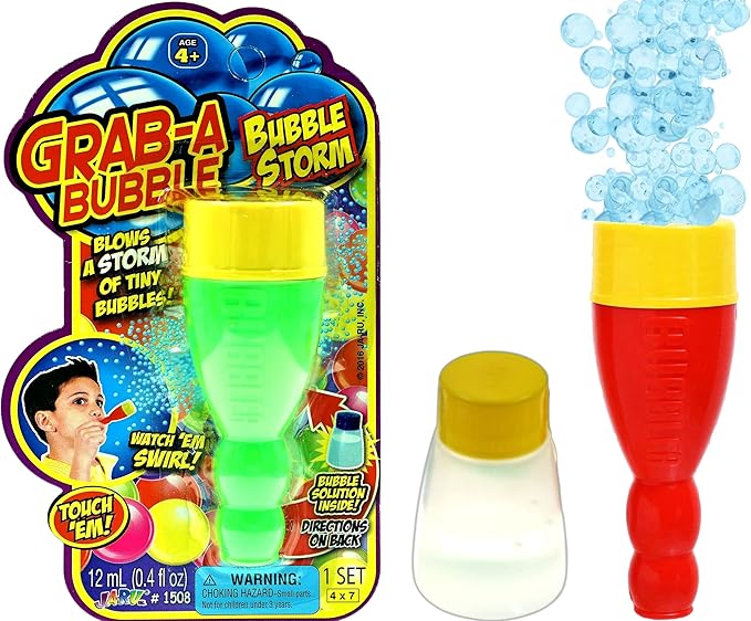 JA-RU Grab a Bubble Storm Touchable Bubbles Blowing Toy (1 1508-1A